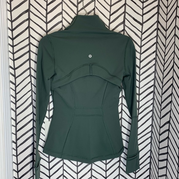 🔸 Lululemon define jacket dark forest 4 green NWT - Picture 8 of 10